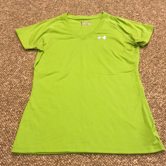 Under Armour Semi-Fitted V-Neck Tee - Picture 1 of 3